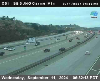 SB 5 at Carmel Mountain Rd.