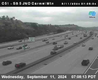 SB 5 at Carmel Mountain Rd.