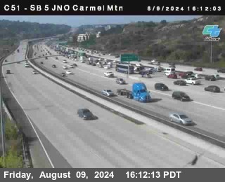 SB 5 at Carmel Mountain Rd.