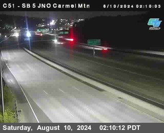 SB 5 at Carmel Mountain Rd.