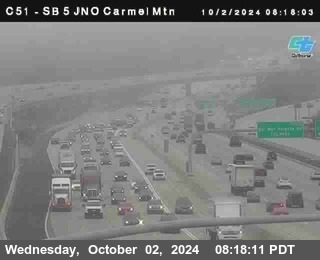 SB 5 at Carmel Mountain Rd.