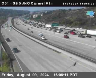 SB 5 at Carmel Mountain Rd.