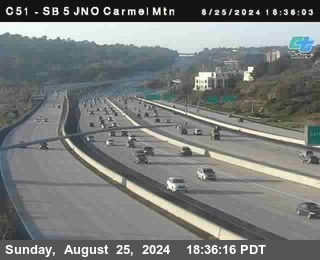 SB 5 at Carmel Mountain Rd.