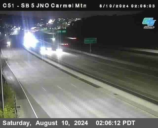 SB 5 at Carmel Mountain Rd.