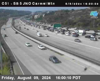 SB 5 at Carmel Mountain Rd.