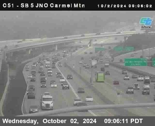 SB 5 at Carmel Mountain Rd.