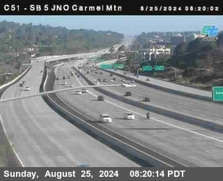 SB 5 at Carmel Mountain Rd.