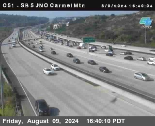 SB 5 at Carmel Mountain Rd.