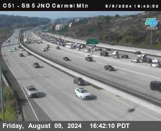 SB 5 at Carmel Mountain Rd.