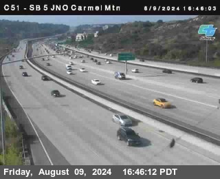 SB 5 at Carmel Mountain Rd.