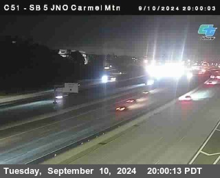 SB 5 at Carmel Mountain Rd.