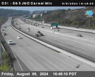 SB 5 at Carmel Mountain Rd.