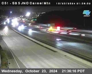 SB 5 at Carmel Mountain Rd.