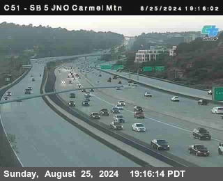 SB 5 at Carmel Mountain Rd.