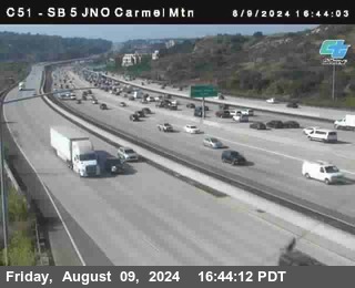 SB 5 at Carmel Mountain Rd.