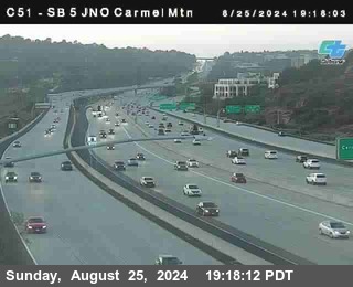 SB 5 at Carmel Mountain Rd.