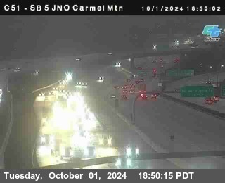 SB 5 at Carmel Mountain Rd.