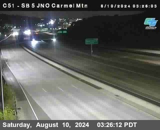 SB 5 at Carmel Mountain Rd.