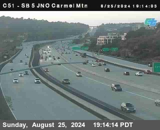 SB 5 at Carmel Mountain Rd.