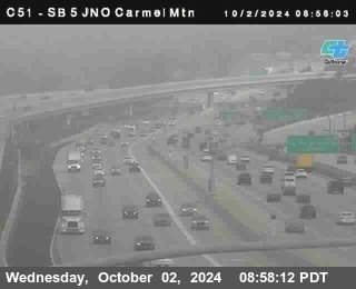 SB 5 at Carmel Mountain Rd.