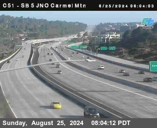 SB 5 at Carmel Mountain Rd.