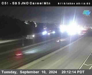 SB 5 at Carmel Mountain Rd.