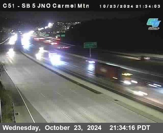 SB 5 at Carmel Mountain Rd.