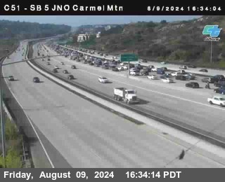 SB 5 at Carmel Mountain Rd.