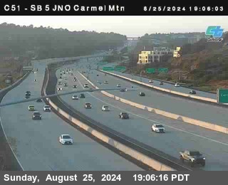 SB 5 at Carmel Mountain Rd.