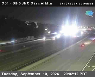 SB 5 at Carmel Mountain Rd.