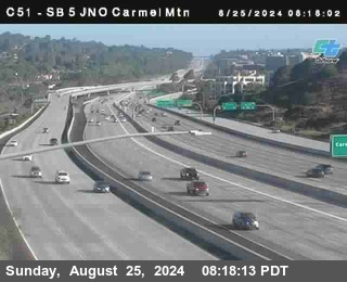 SB 5 at Carmel Mountain Rd.