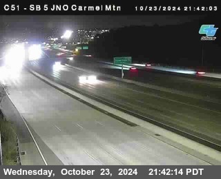 SB 5 at Carmel Mountain Rd.