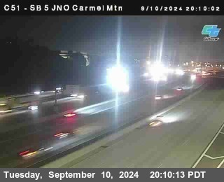 SB 5 at Carmel Mountain Rd.