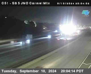 SB 5 at Carmel Mountain Rd.