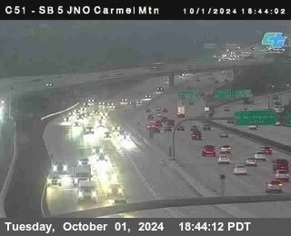 SB 5 at Carmel Mountain Rd.