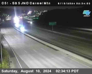 SB 5 at Carmel Mountain Rd.