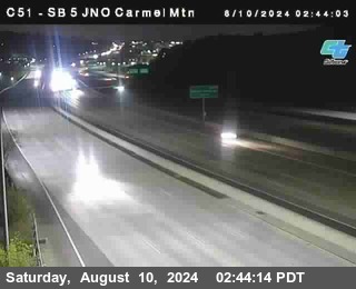 SB 5 at Carmel Mountain Rd.