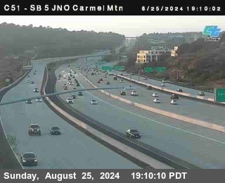 SB 5 at Carmel Mountain Rd.