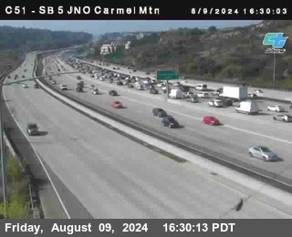 SB 5 at Carmel Mountain Rd.