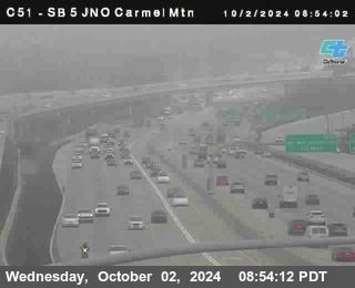 SB 5 at Carmel Mountain Rd.