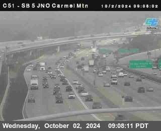 SB 5 at Carmel Mountain Rd.