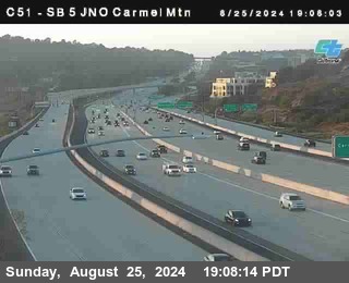 SB 5 at Carmel Mountain Rd.