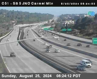 SB 5 at Carmel Mountain Rd.