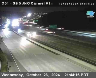 SB 5 at Carmel Mountain Rd.