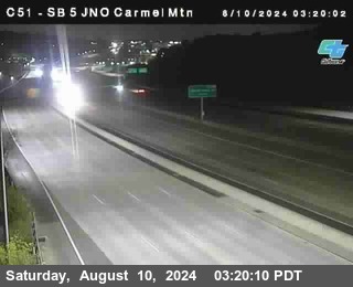 SB 5 at Carmel Mountain Rd.