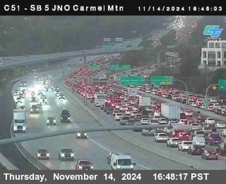 SB 5 at Carmel Mountain Rd.