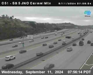 SB 5 at Carmel Mountain Rd.