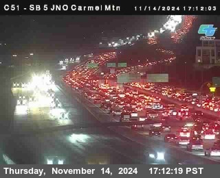 SB 5 at Carmel Mountain Rd.