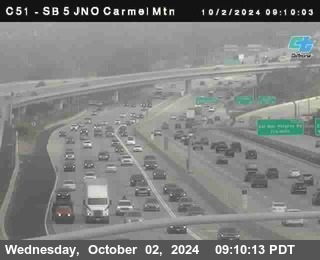 SB 5 at Carmel Mountain Rd.