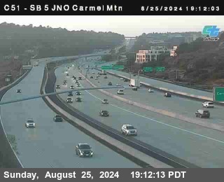 SB 5 at Carmel Mountain Rd.